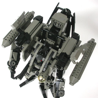 Illustration for article titled LEGO Decepticon Will LEGO Its Way Into Your Heart